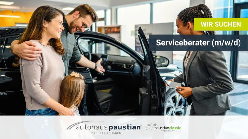 autohaus paustian stelle servicemitarbeiter